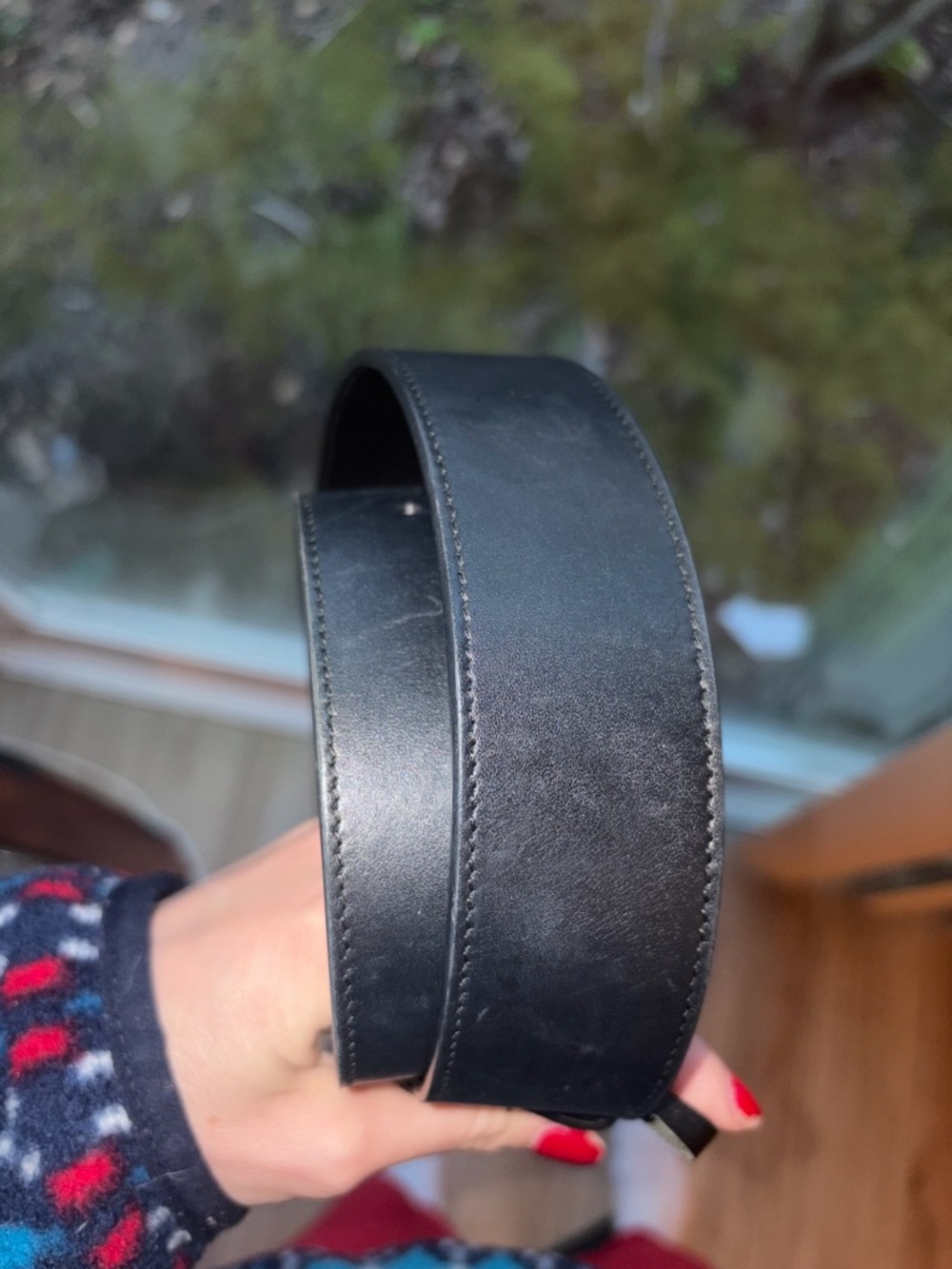 Gucci Black Re-Edition Wide Leather Belt - Picture 4 of 16